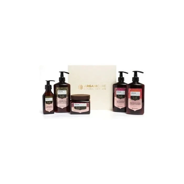 Arganicare Coffret Silk Noel 2024 5 Treatments - Hair Care