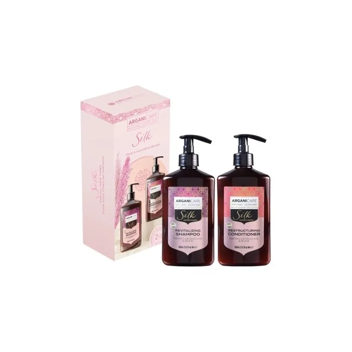 Arganicare Shampoo And Conditioner Set Silk 2023