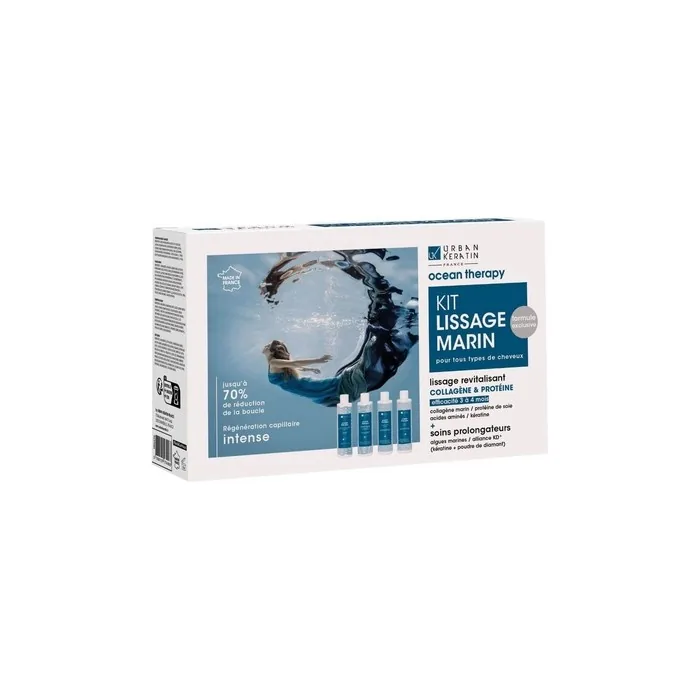 Urban Keratin Mini Set Ocean Therapy Smoothing and Care 4 x 100ml