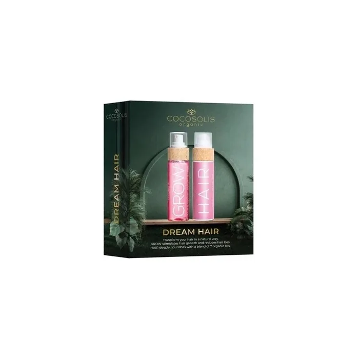 Cocosolis Set Dream Hair Hair Growth Oil 100ml And Hair Treatment 110ml