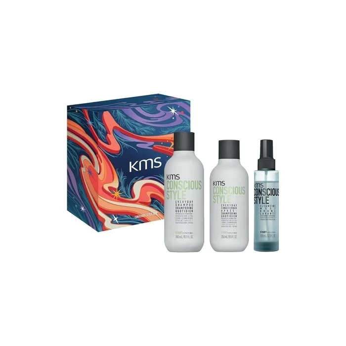 Kms Conscious Style Travel Set With Shampoo And Conditioner 100ml