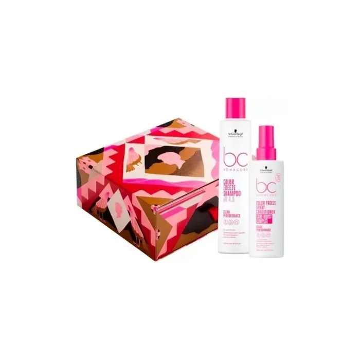 Schwarzkopf Bonacure Set Color Freeze Shampoo 250 Ml Color Freeze Balm Spray 200 Ml