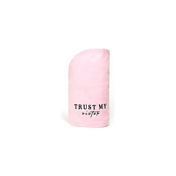 Trust My Sister Cotton Hair Towel