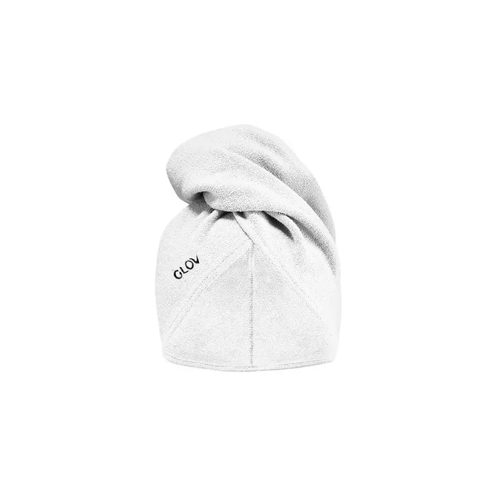 Glov Premium Hair Towel Wrap White A Highquality Hair Towel Wrap For Effective Drying