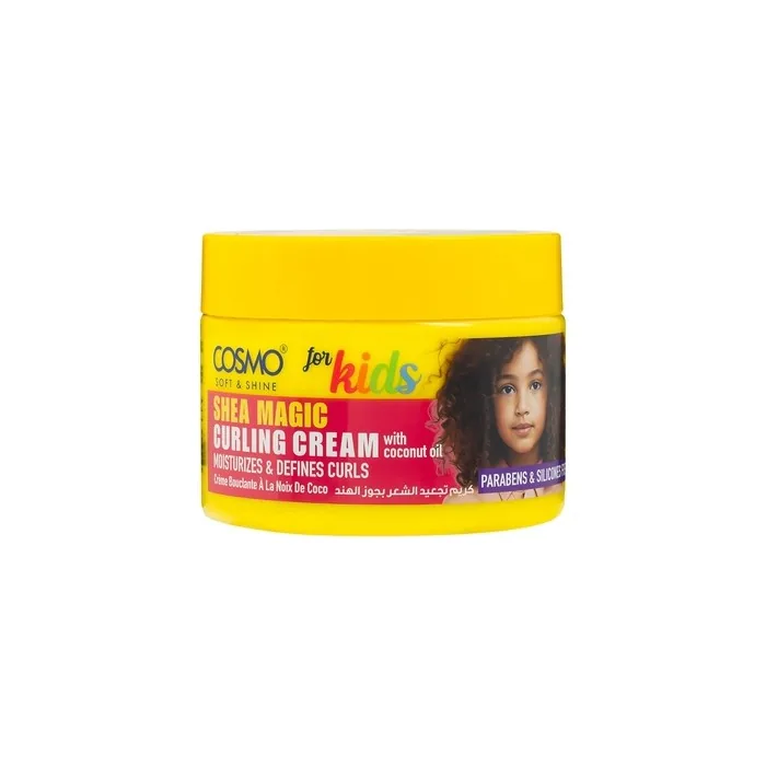 Cosmo Hair Care for Kids Soft & Shine Shea Magic Curling Cream with Coconut Oil