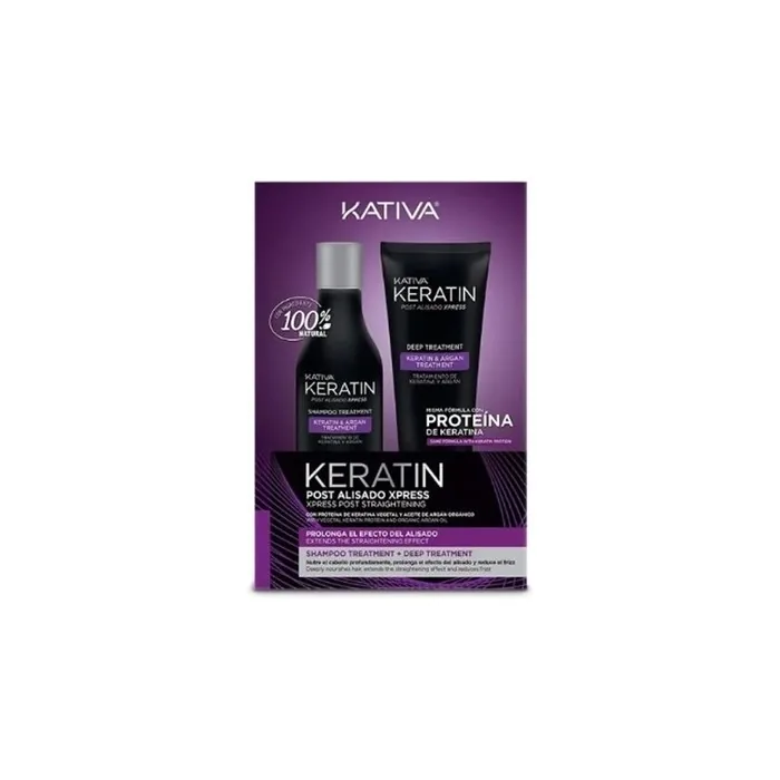 Kativa Keratin Post Smoothing Xpress Set 2 Pieces Professional Hair Care