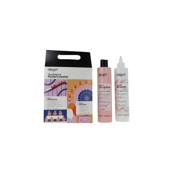Dikson Prime Super Discipline Hair Care Kit 300ml - Pack of 2