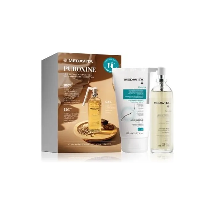 Medavita Puroxine Set - Skin Care Gift Set For Hair
