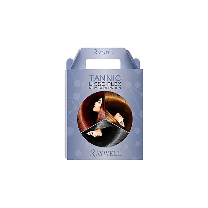 Raywell Kit Tannic Lisse Plex New Generation Set Pre Shampoo and Straightener