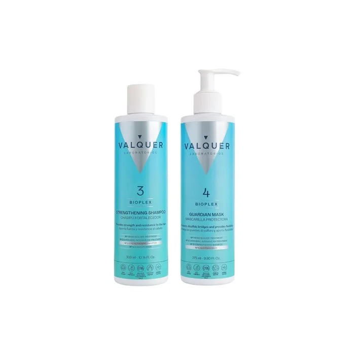 Valquer Bioplex Strengthening Shampoo and Protective Mask