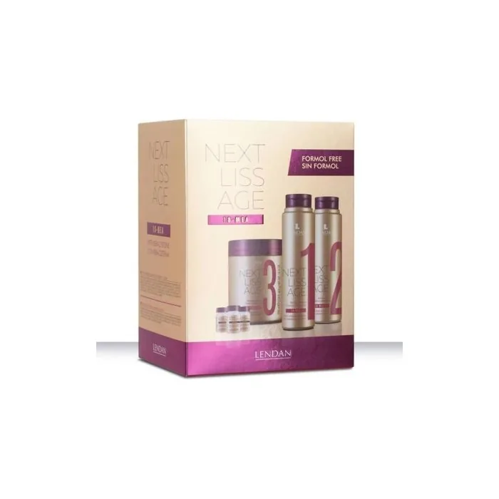 Lendan Next Liss Age Pack Professional Straightening with Kera-Cysteine