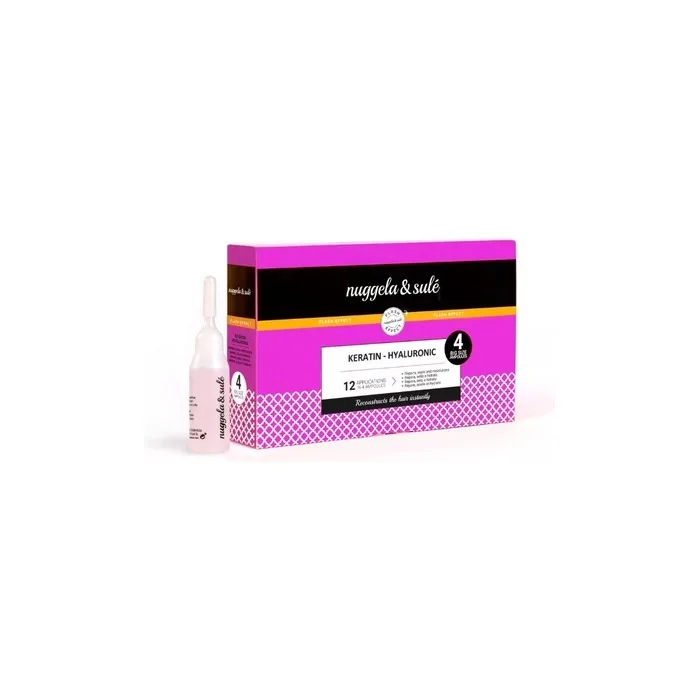 Nuggela & Sul Pack Ampoules Keratinhyaluronic 4x10ml
