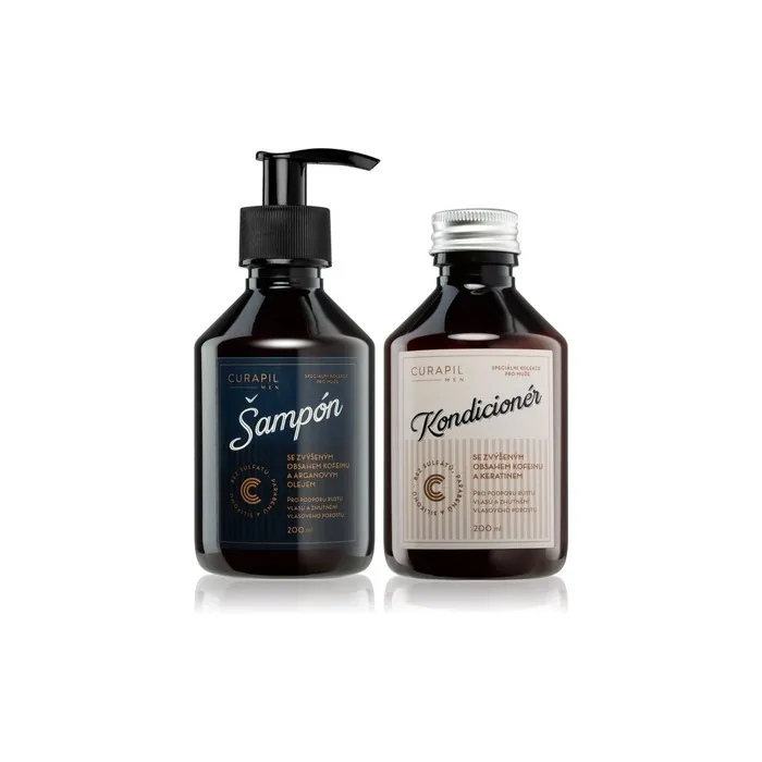 Hair Growth Support Gift Set For Men 2 X 200 Ml