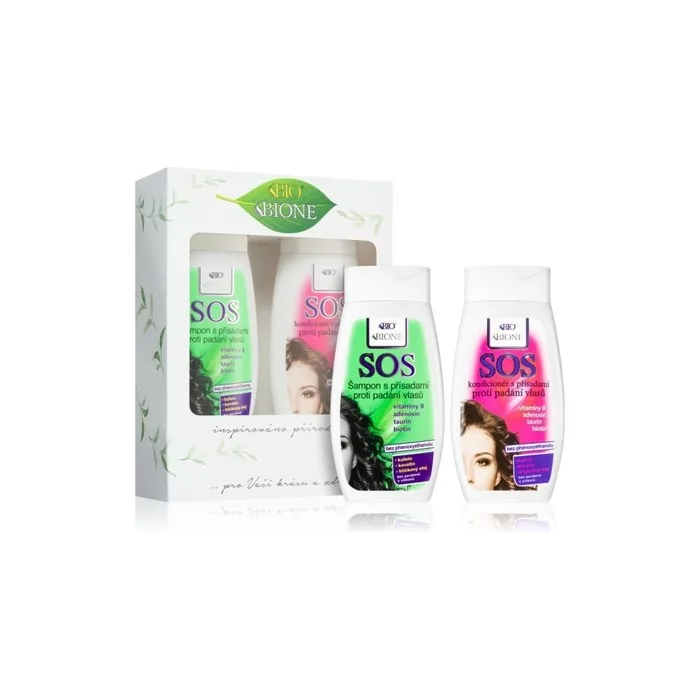 Bione Cosmetics Sos Gift Set Hair Loss Prevention