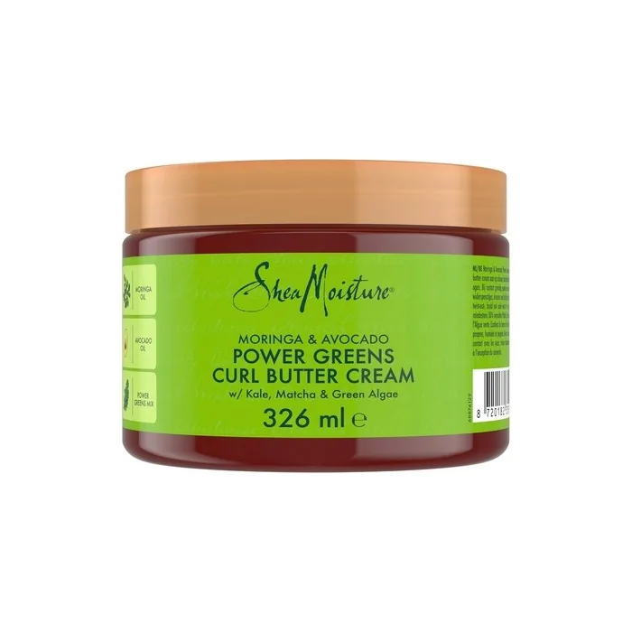 SheaMoisture Moringa & Avocado Power Greens Curl Cream 326ml