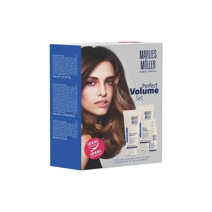 Marlies Moller Volume Set Shampoo, Conditioner & Styling Spray