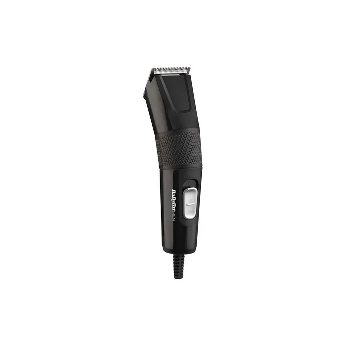 Babyliss 7755U Men Hair Clipper with Diamond Sharp Stainless Steel Blades and 8 Comb Guides - Black