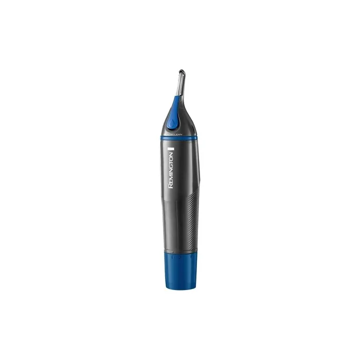 Remington Hair Trimmer for Men Nose Ear & Eyebrow Clipper Rotary Trimmer Two Comb Attachments Waterproof Battery Operated Cordless Silver