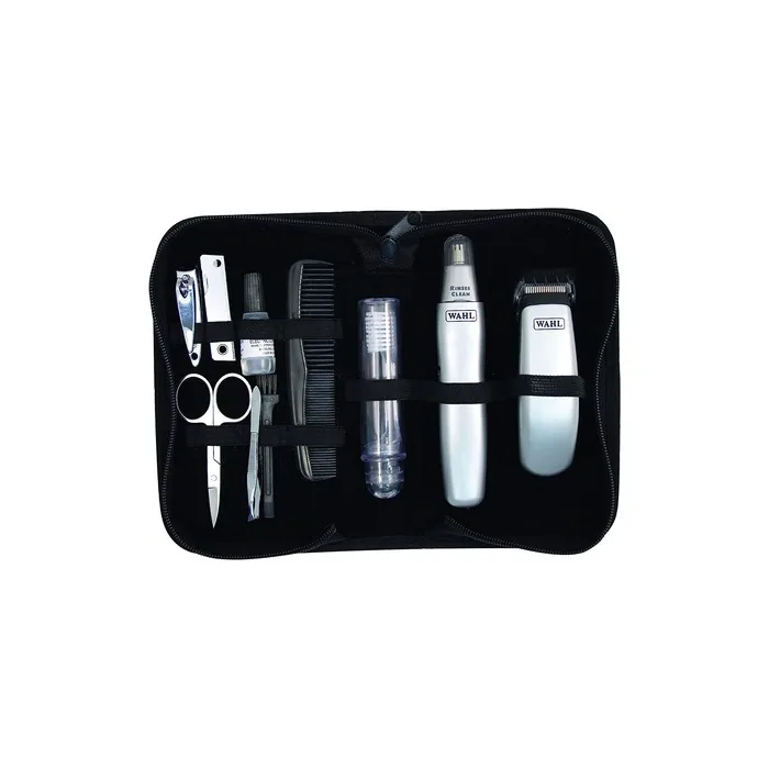 WAHL 9962-1816 Travel Set Battery Operated Beard Trimmer and Nose/Ear Hair Trimmer
