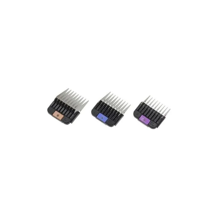Moser Max 45 Stainless Steel Attachment Comb Set 6mm, 10mm, 13mm