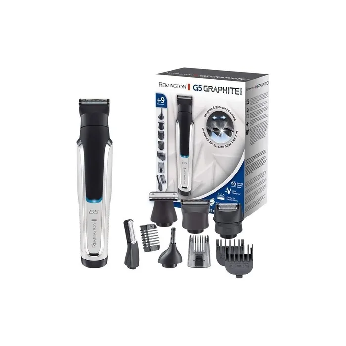 Remington Multi Groomer Lithium G5 Hair Clipper & Beard Trimmer for Men with 9 Attachments
