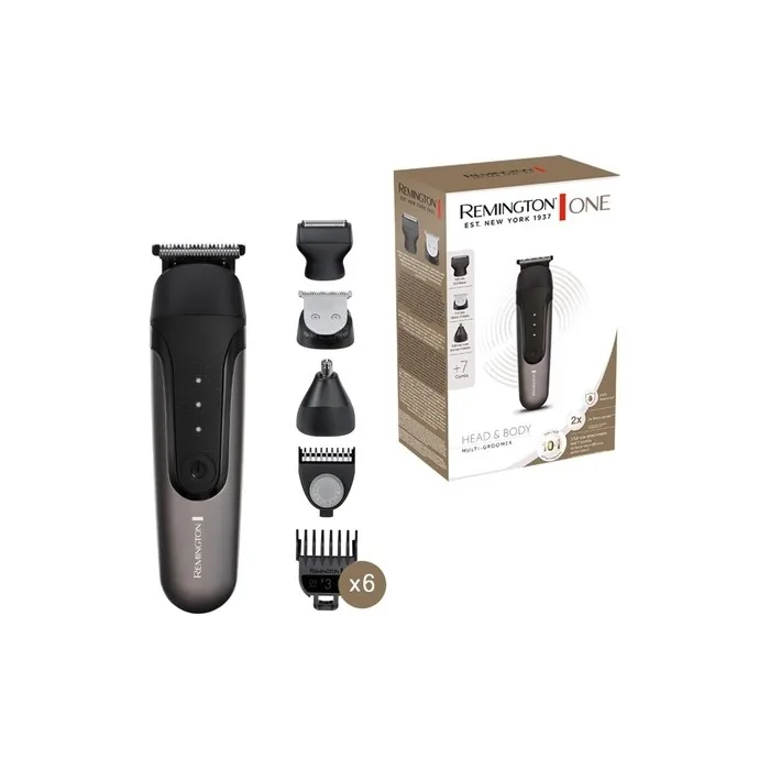 Remington ONE Multi Hair Clipper & Beard Trimmer with 10 Attachments - Waterproof Lithium Multi-Groomer PG760