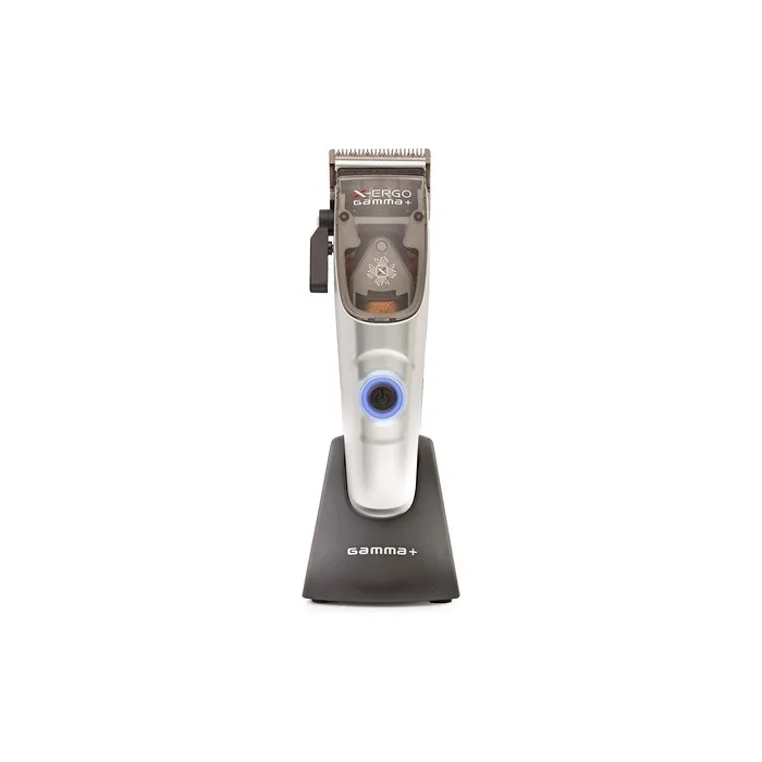 GAMMAPIU X-ERGO Men's Electric Razor with DLC Black Diamond Carbon Taper Blade and Adjustable Settings