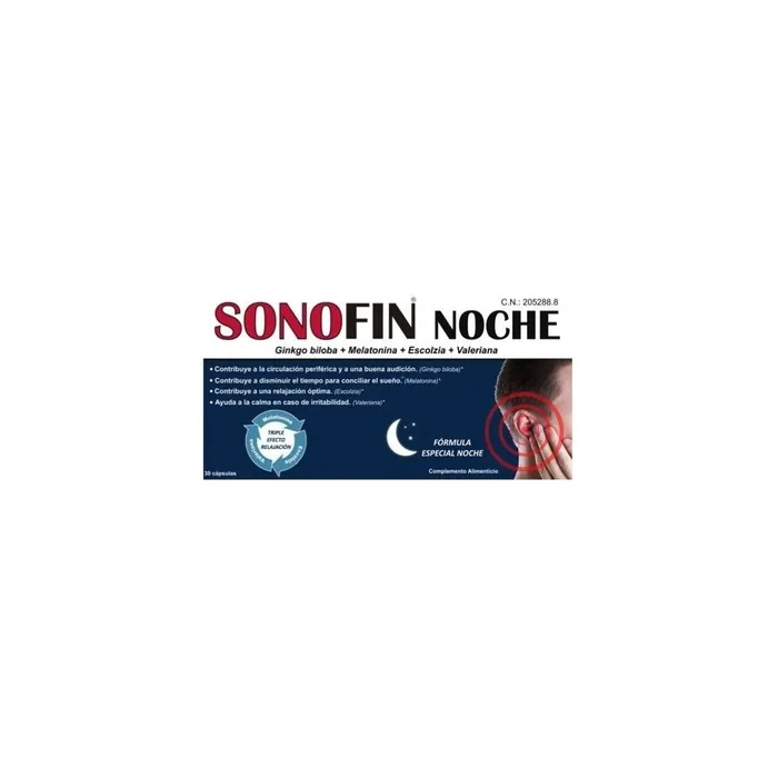 Sonofin Night 30 Capsules by Sonofin