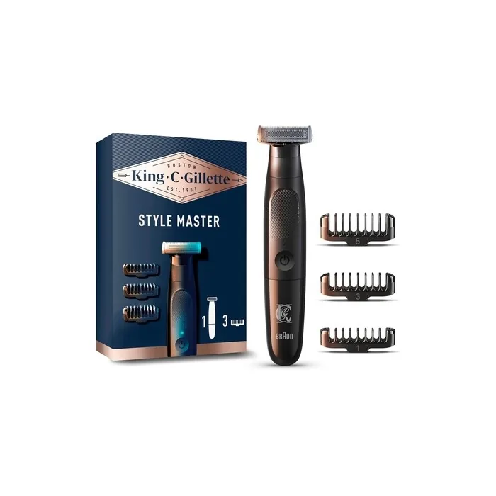 King C. Gillette Style Master Beard Trimmer for Men with Centercut Technology