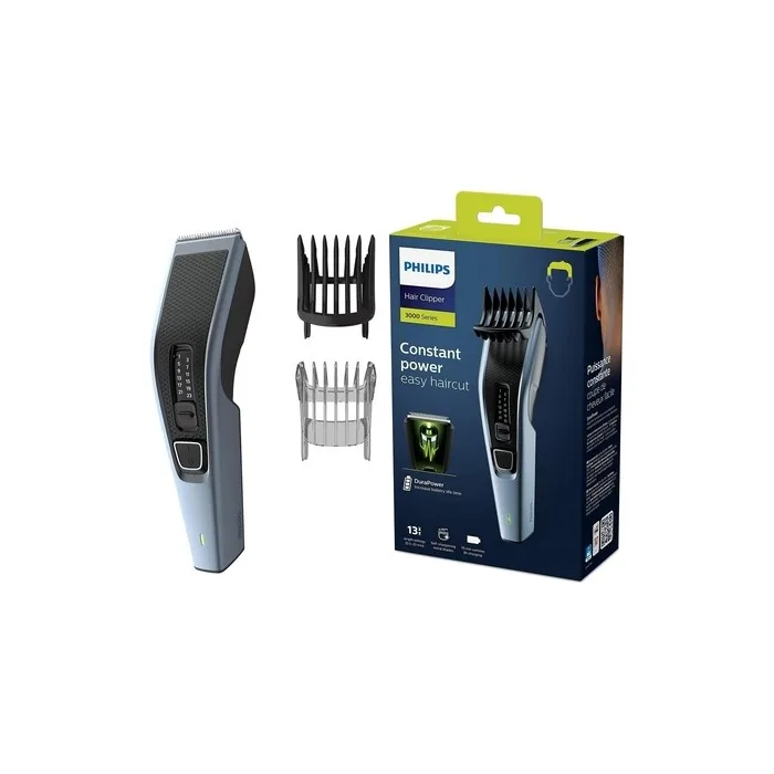 Philips Hair Clipper Series 3000 Hair Trimmer with Trim-n-Flow Technology Model HC3530/15