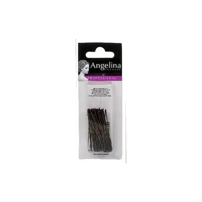 Angelina Kifix Bronze Wavypearl Clips 7cm X 40