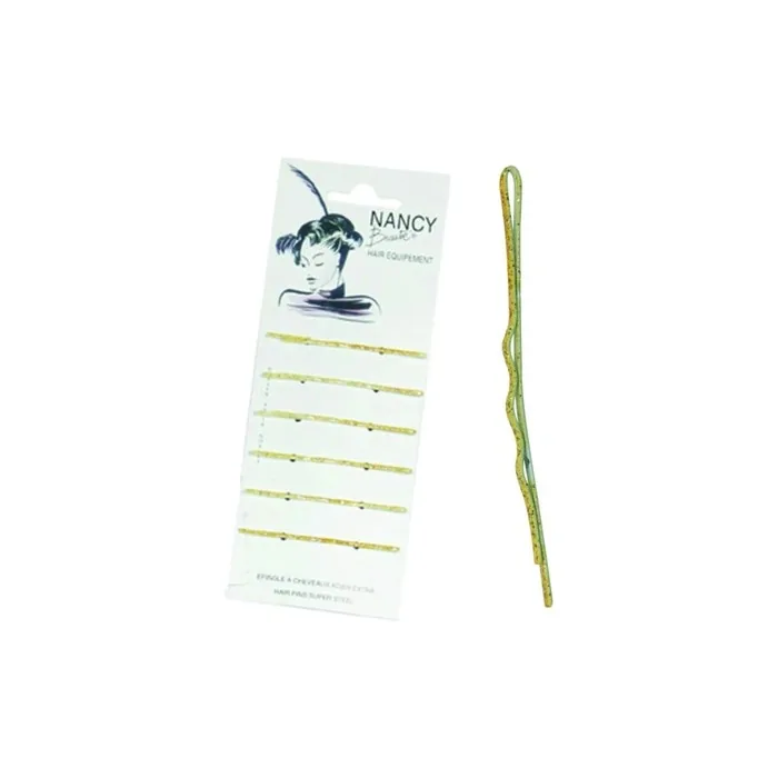 Shophair Kifix Hair Clips 6.5cm Gold Pack Of 6