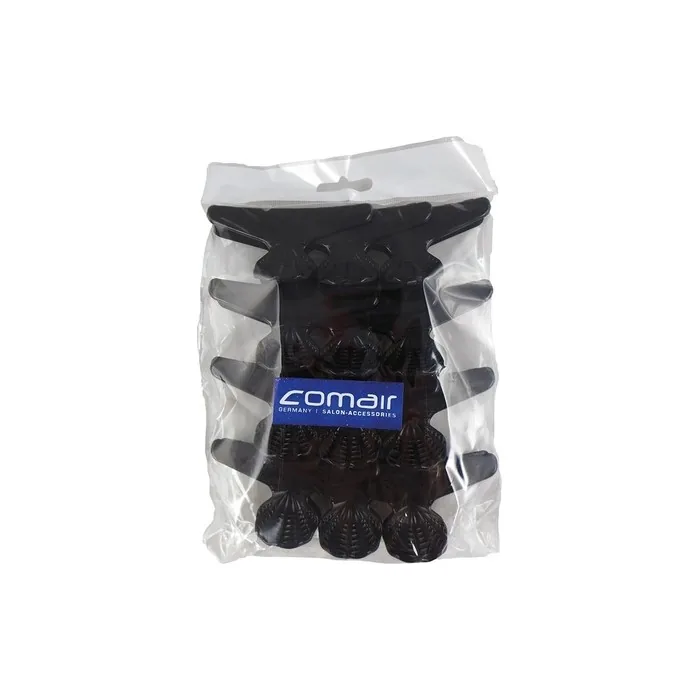 Comair Fashion Hair Clips 12 Pieces Black