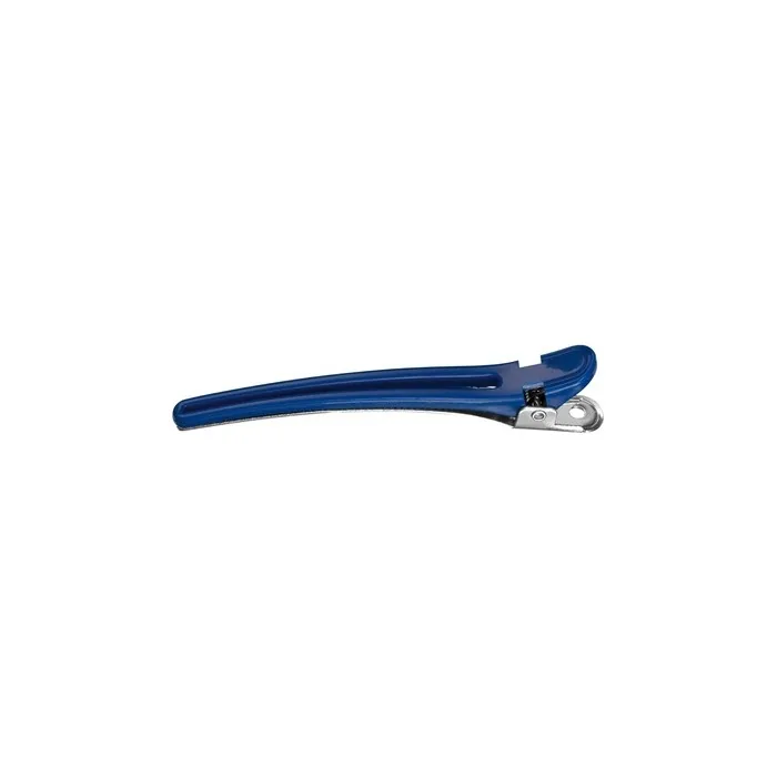 Comair Hair Clips Plastic Aluminum 10 Pieces 95mm Blue