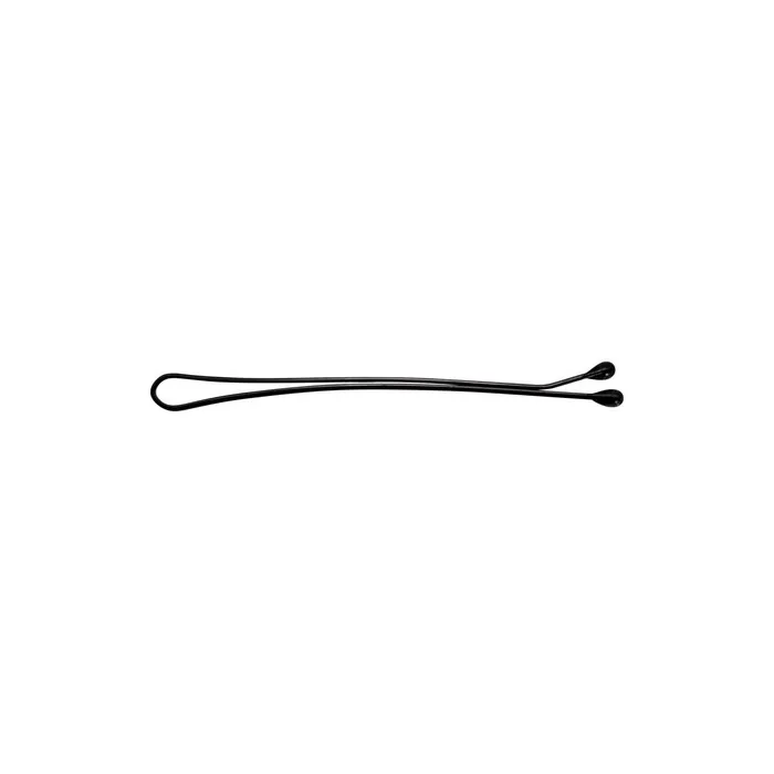 Comair Classic Hair Clips 24 Count Black 4.8cm