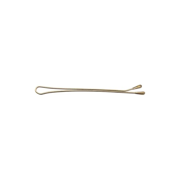 Comair Classic Hair Clips 500 Pieces 48mm Gold
