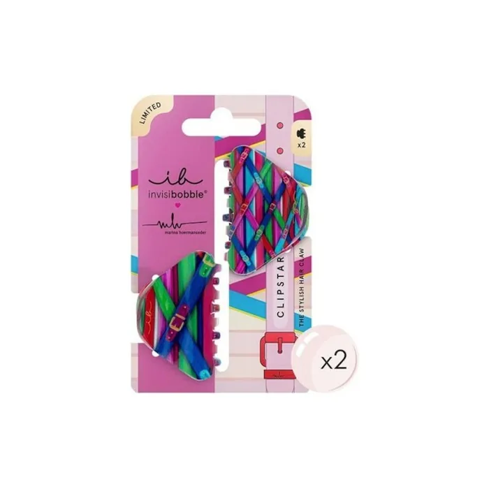 Invisibobble Clipstar Couture Allure Hair Clips Set Of 2