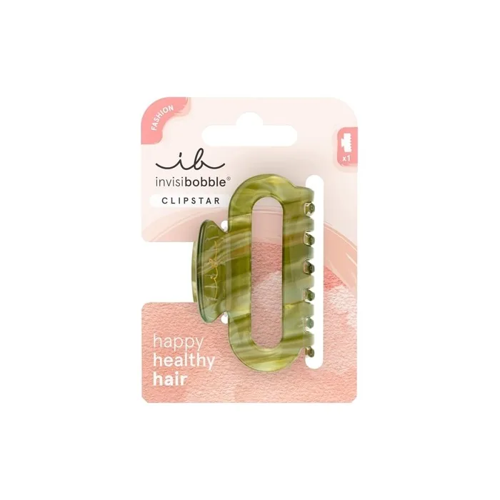 Invisibobble Clipstar Evergreen Hair Clip - Medium Hair Claw