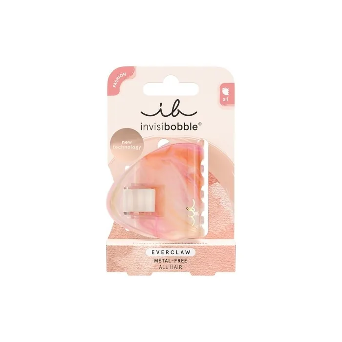 Invisibobble Everclaw M Pink Blossom Hair Clip for Women & Girls