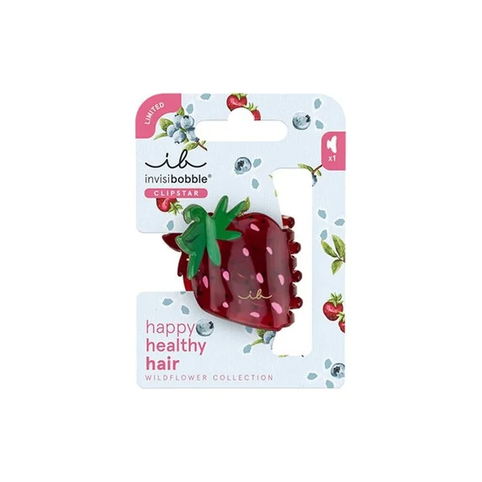 Invisibobble Clipstar Wildflower Berry Brighter Hair Clip Medium