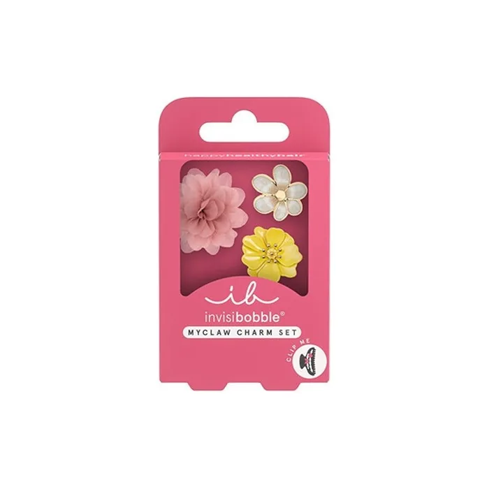 Invisibobble Myclaw Set Hothouse Florals Hair Clip Decorations 3 Pieces