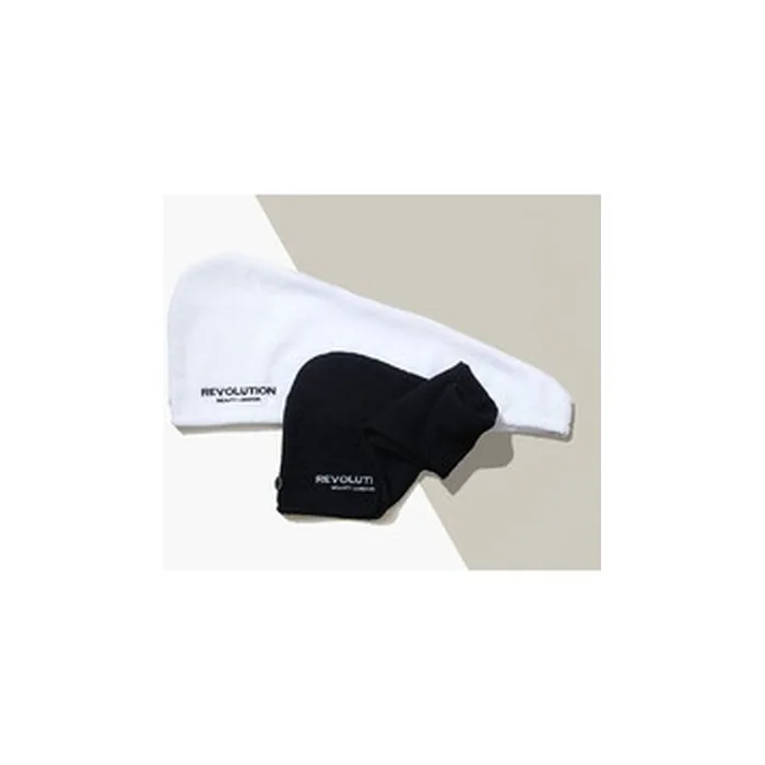 Revolution Haircare Microfibre Hair Wrap Black