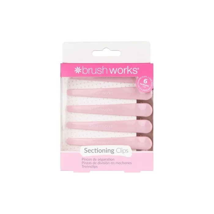 Brushworks Sectioning Clips - Pack of 6