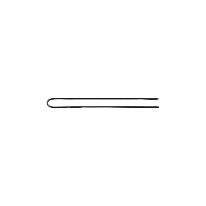 Sibel Metal Hairpins 50 Mm 400 Pcs Straight Black