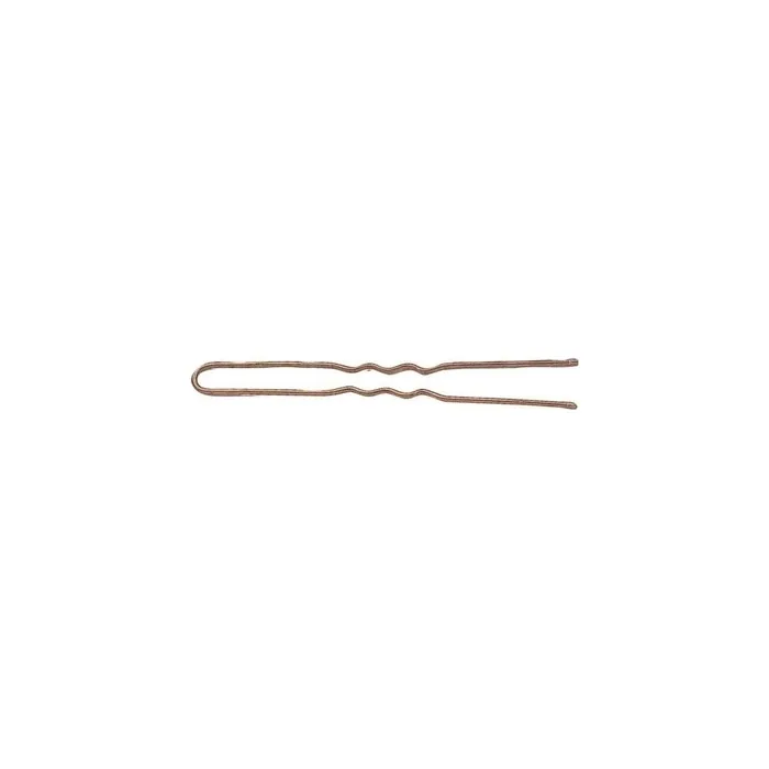 Sibel Metal Hairpins 70 Mm 400 Pcs Brown