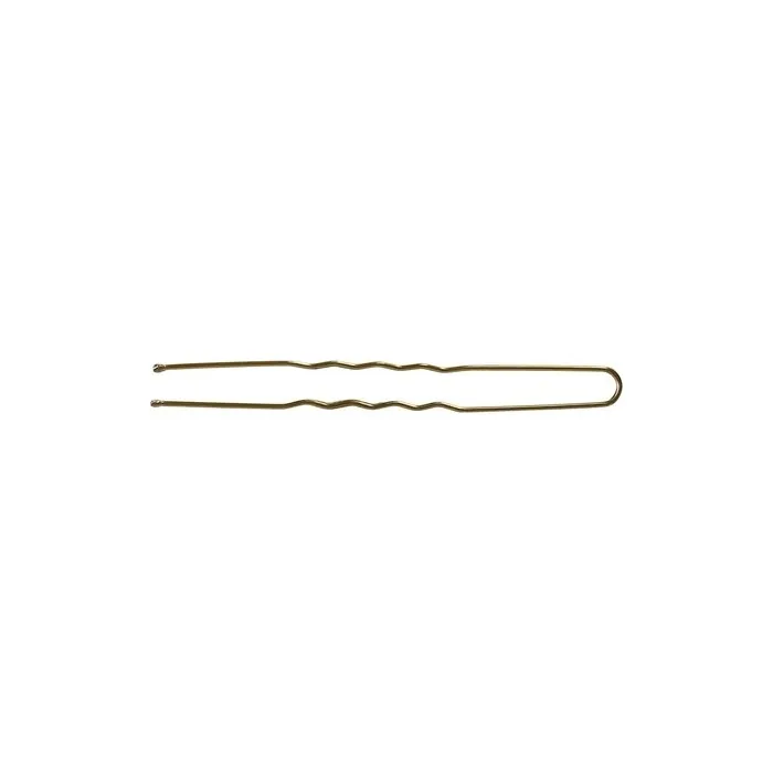 T4B LUSSONI 300 Pieces Wavy Hair Pins Hair Clips U-shaped 7.5cm Gold