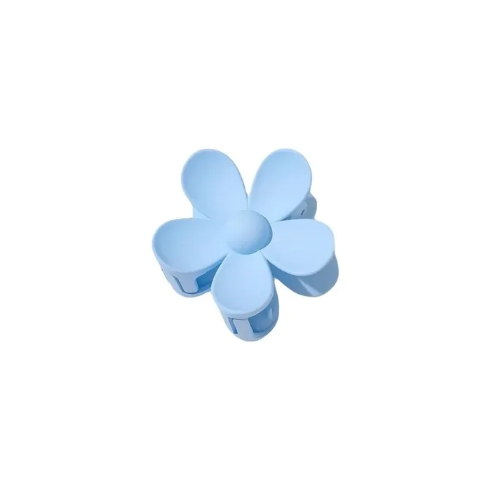 Ecarla Hair Clip Flower Blue