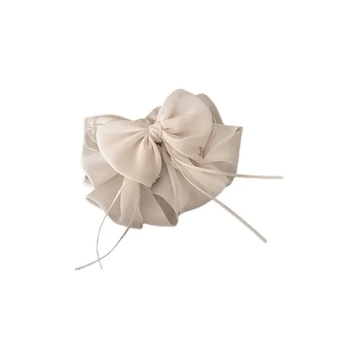 Ecarla Tiulowa Hair Clip Beige Sp325b