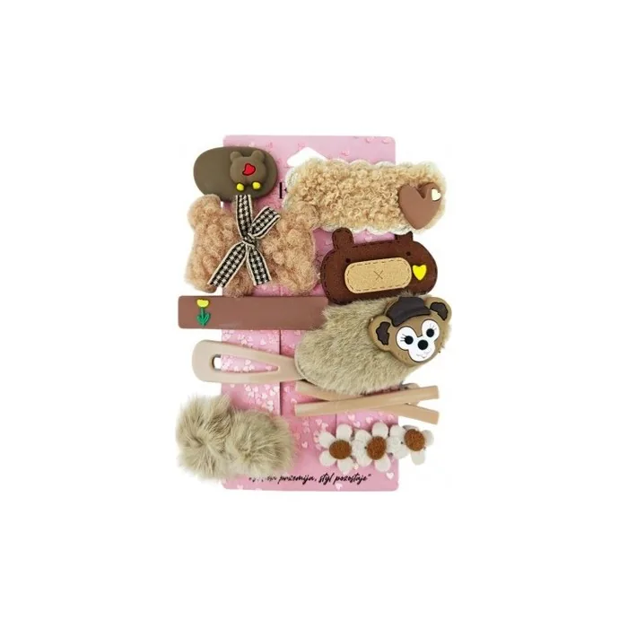Ecarla Hair Clips Set Of 10 In 1 Sp408