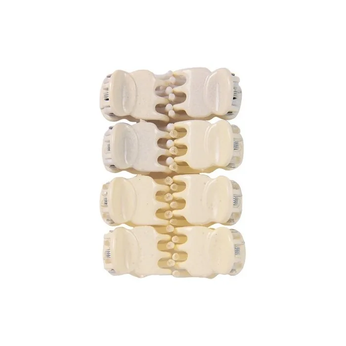 Donegal Colorful Small Hair Clips French Style 8 Pieces 15 x 1 cm